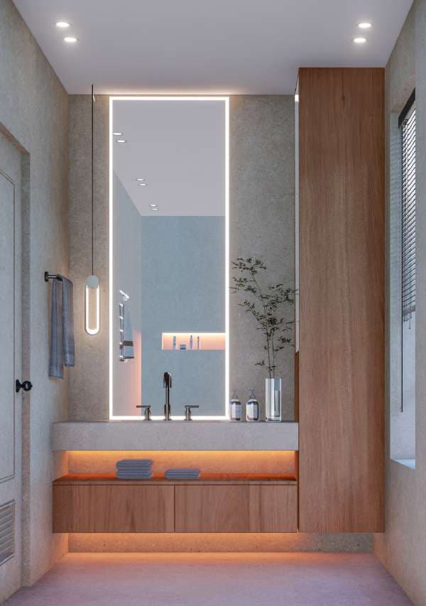 Bathroom interior