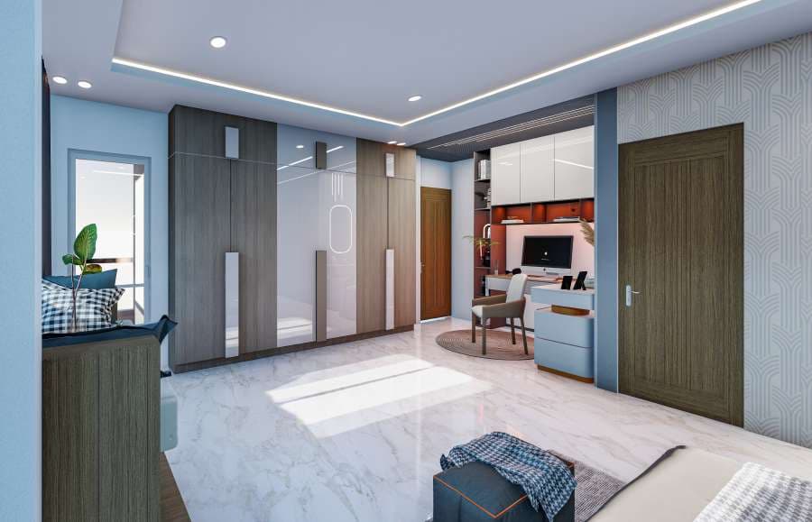 Bedroom interior, second project